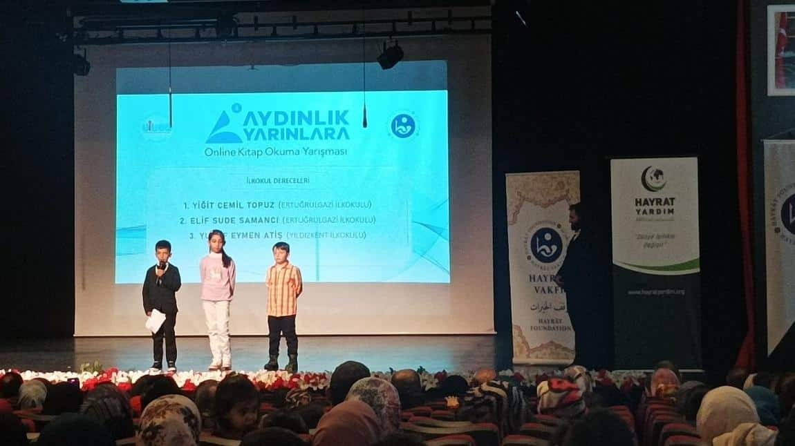Turkiye Geneli Kitap Okuma Yarışmasında Öğrencimiz Üçüncülük Kazandı 